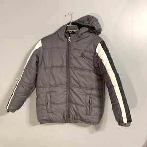 Jordan zip up bubble coat